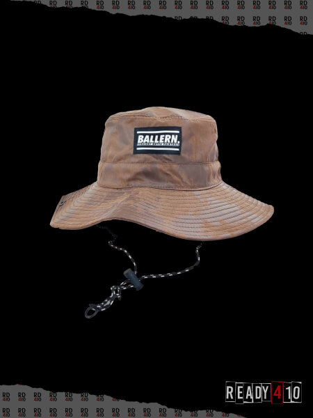Ballern. Logo Boonie Hat - Brown