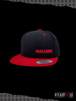 Ballern. Logo Cap - TwoTone Black Red