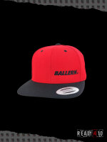 Ballern. Logo Cap - TwoTone Red Black