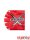 Bunkerkings - Knuckle Butt Tank Cover - WKS Knife - Red