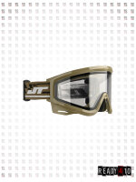 JT Flex 7/Flex 8/Proflex - QLS Frame Clear Ice with Clear Lens and Strap