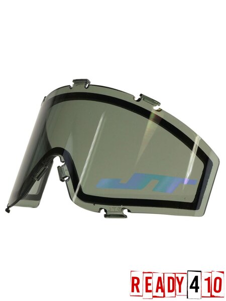 JT Thermal Lens Smoke With Blue Mirror Logo