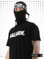 Ballern. T-Shirt Black White