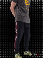 Kingz Pro Performance Wear - Jogger Pants Black Burgundy