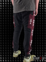 Kingz Pro Performance Wear - Jogger Pants Black Burgundy