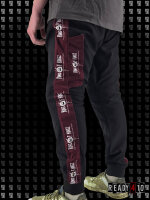 Kingz Pro Performance Wear - Jogger Pants Black Burgundy