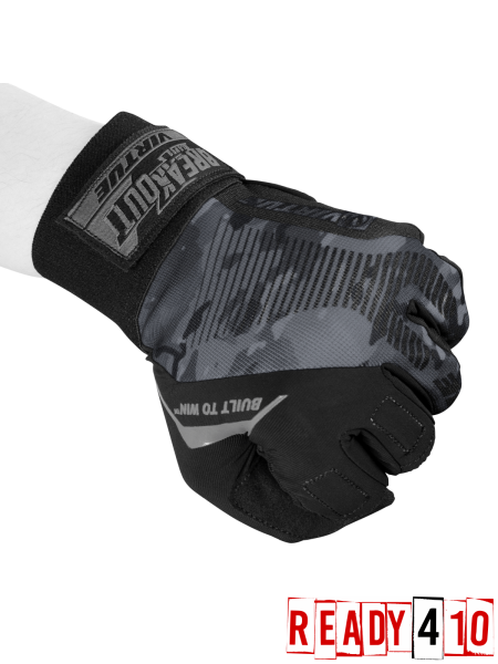 Virtue Breakout Gloves - Ripstop Full Finger - Black Camo