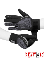Virtue Breakout Gloves - Ripstop Full Finger - Black Camo