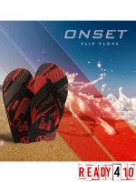Virtue Onset Flip-Flops - Graphic Red