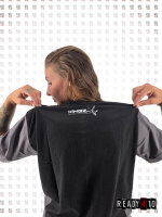 Kingz Pro Performance Wear Two Tone 3D Shirt Black Grey