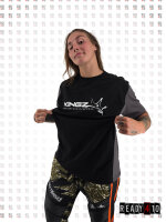 Kingz Pro Performance Wear Two Tone 3D Shirt Black Grey