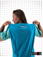 Kingz Pro Performance Wear Two Tone 3D Shirt Blue Light Blue