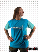 Kingz Pro Performance Wear Two Tone 3D Shirt Blue Light Blue