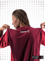 Kingz Pro Performance Wear Two Tone 3D Shirt Burgundy Red