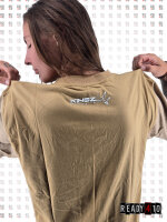 Kingz Pro Performance Wear Two Tone 3D Shirt Brown Sand