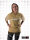 Kingz Pro Performance Wear Two Tone 3D Shirt Brown Sand